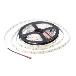 Бесплатная доставка DC12V 100 м/лот 2835 SMD 120LED/м 600 светодиоды эпоксидная смола нет Водонепроницаемые гибкие Светодиодные ленты света теплый