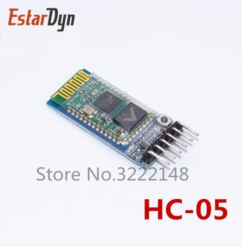 

20pcs/LOT 6pin HC05 HC-05 JY-MCU anti-reverse, integrated Bluetooth serial pass-through module, HC-05 master-slave H35