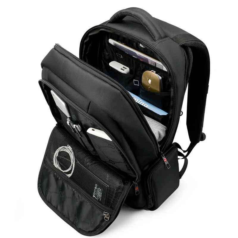 Tigernu de los hombres de la marca de las mujeres de carga USB mochila 15,6 pulgadas portátil bolso de escuela mochilas para adolescentes casual mochila Tigernu de los hombres de la marca de las mujeres de carga USB mochila 15,6 pulgadas portátil bolso de escuela mochilas para adolescentes casual mochila