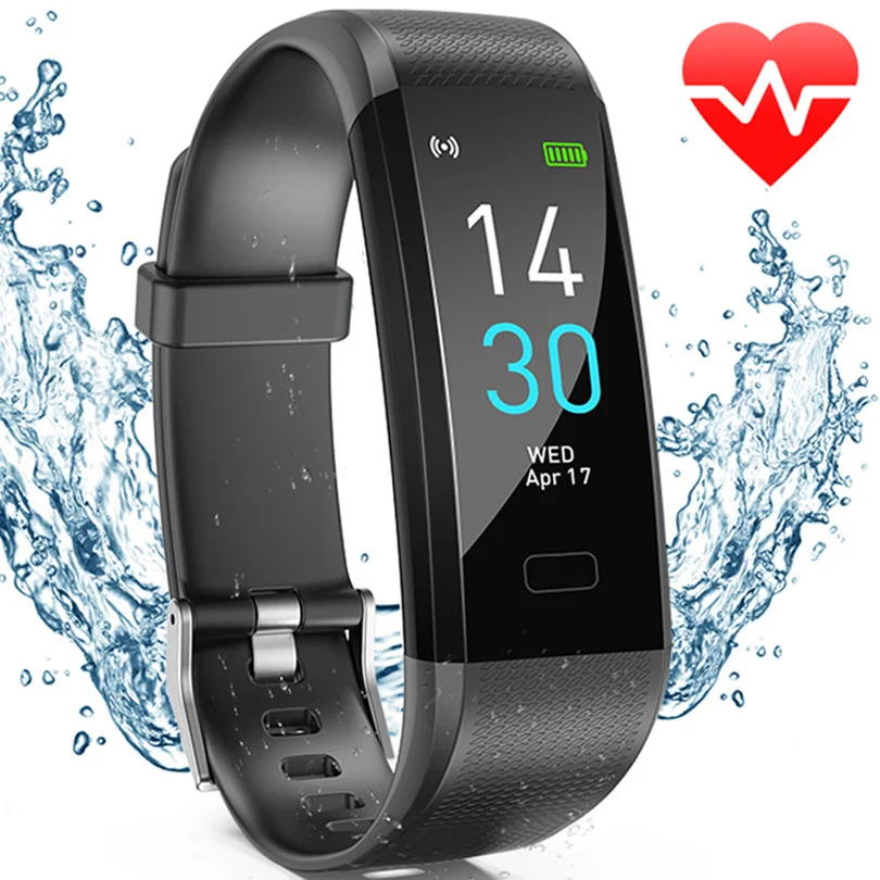 

Band Smart Bracelet Waterproof Heart Rate Monitor Health Bracelet Fitness Tracker Activity Pedometer Wristband Smart Watch Men//