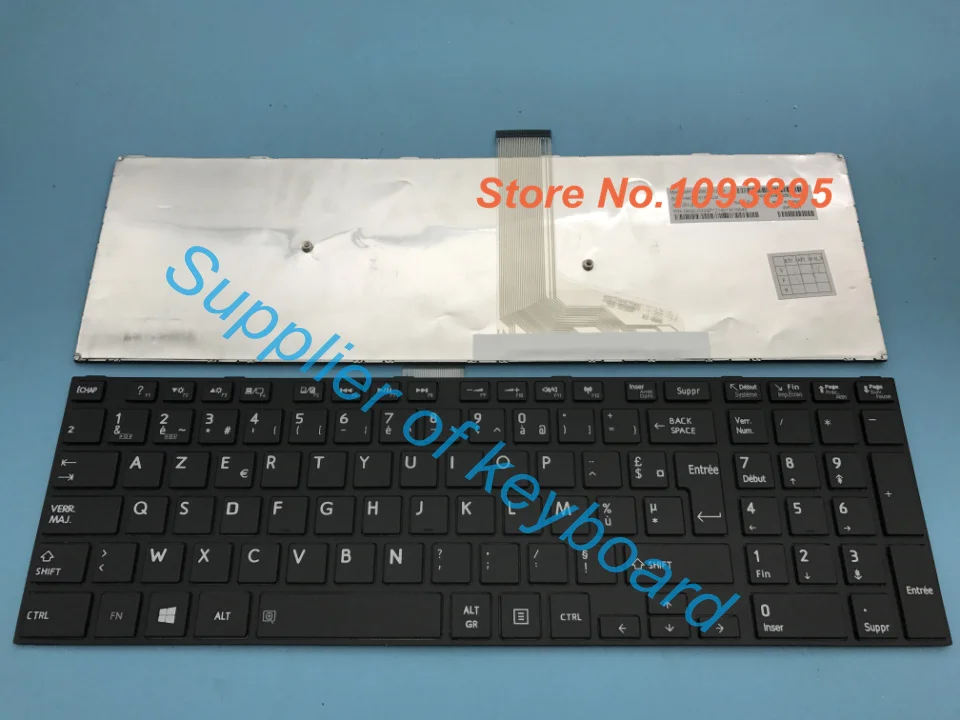 Новая французская Azerty клавиатура для Toshiba Satellite L50-A L50-A-1DF L50D-A черный ноутбук с