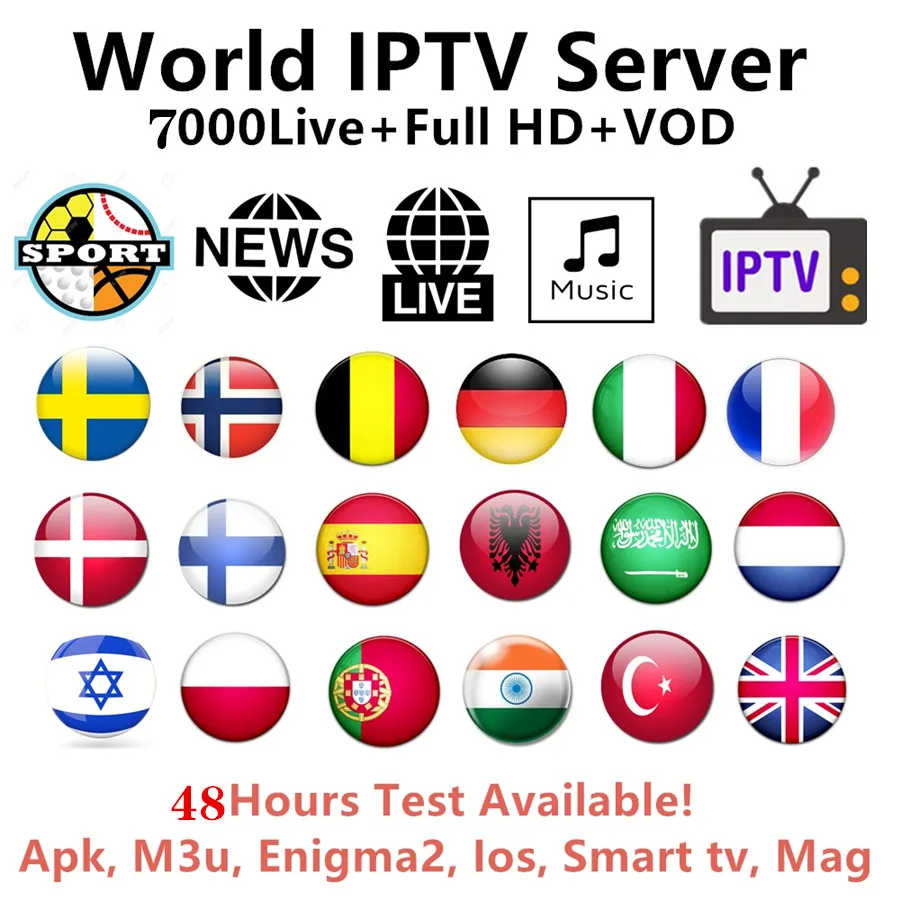 

Nederlands iptv 7500 HD live subscription android tv box europe france netherlands sweden Germany iptv dutch m3u smart IPTV