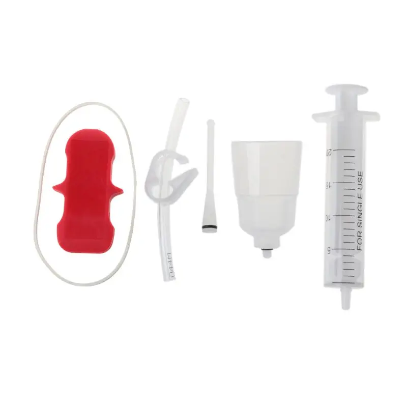 Best 1 Set Bicycle Refueling Tools Brake Oil Change Filling Tool Suitable For SHIMANO Series Funnel Tit Set