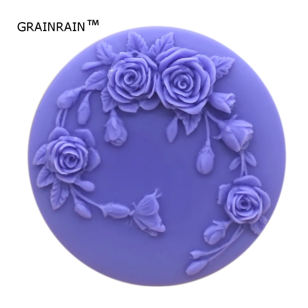 Grainrain Silicone Soap Molds Craft mold DIY handmade Soap making mold
