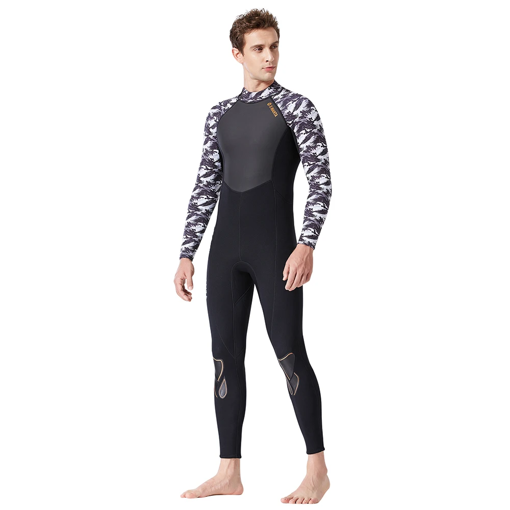 

DIVE SAIL WS-19483 1.5mm Men Women Diving Suit Wetsuits Autumn Winter Warm Long-Sleeve Swimming Wetsuit Surfing Snorkel Suit