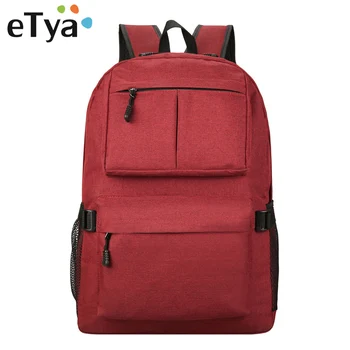 

eTya Men Women backpacks Travel Student Book School Bags for teenagers Girls Large Capacity Unisex Design Usb laptop Backpack
