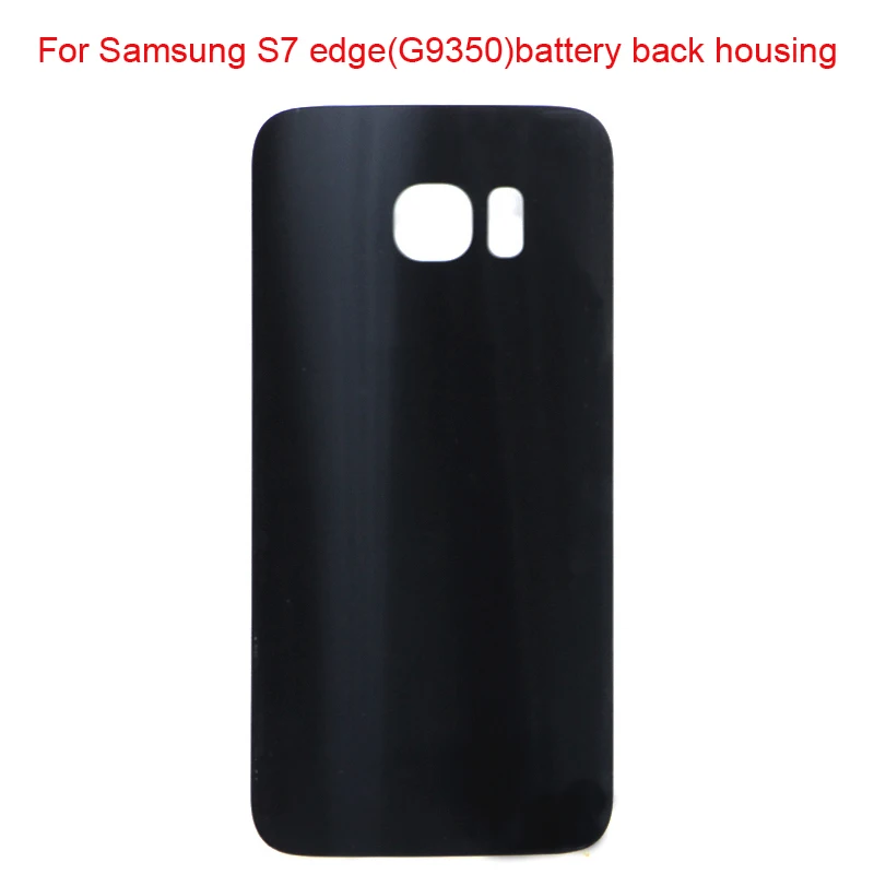 JPFix для Samsung Galaxy S7 edge G9350 G935F задняя крышка батарейного отсека стеклянный корпус+ стекло с клейкой наклейкой