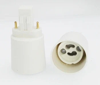 

4pcs GX23 to Gu10 Lamp base converter GX23 to Gu10 Lamp base adapter 2P CFL GX23-2 light socket adapter