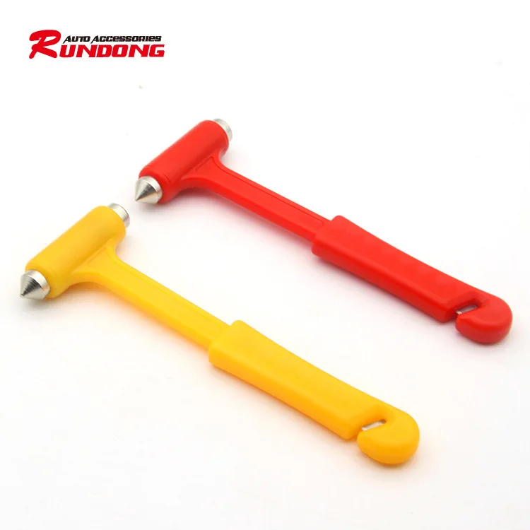 Vehicle mounted safety hammer multi functional fire fighting lifesaving emergency window breaker Vehicle self rescue R-7113 Vehicle mounted safety hammer multi functional fire fighting lifesaving emergency window breaker Vehicle self rescue R-7113
