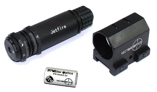 10 шт векторная оптика Jetfire высокое Мощность Тактический красный лазерный прицел с тактический лазер Крепление ствола для AR15 охотничье ружье