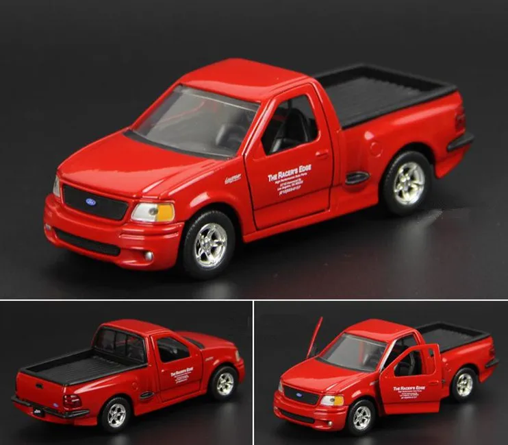 

JADA 1:32 alloy pickup model car,high simulation Ford F-150 pickup 1999 Raptor,metal cast 2 open,free shipping