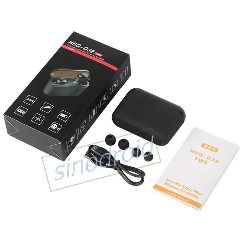 HBQ Q32U TWS mini Earbuds smart touch control (26)