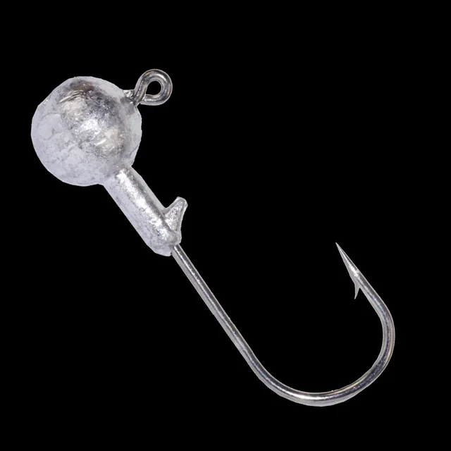 WALK FISH 5PCS/Lot Lead Jig Head Fishing Hook 2g 3.5g 7g 10g 12g 14g 28g Jig Hooks For Soft Fishing Lure Carbon Steel Fishhooks