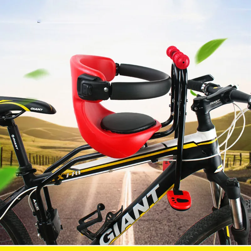 Portable Bike Bicycle Child Seat Saddle Children Kids Baby Carrier Front US