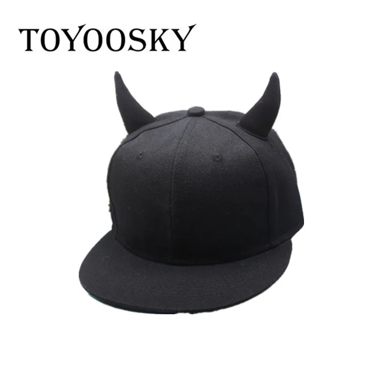 TOYOOSKY 2017 Hot Selling Baseball Caps Devil Horns Ears Character Hats