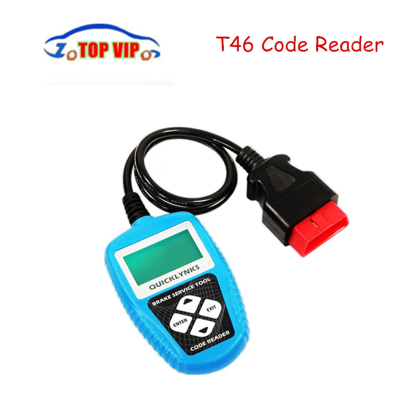 

5pcs/lot DHL Free Leagend quicklynks JOBD Auto Code Reader T46 OBDII/EOBD Scan Diagnostic Tool Support US European Asian Car