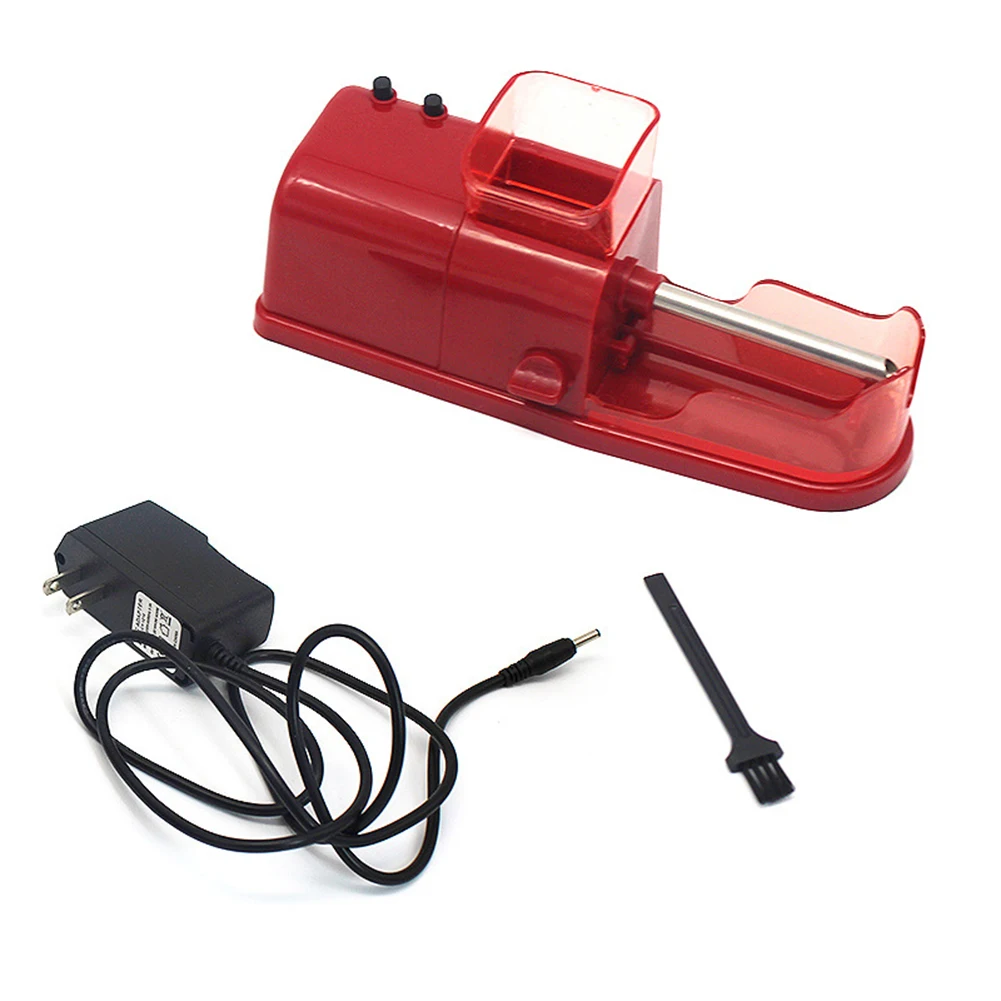 

1pc Electric Easy Automatic Cigarette Rolling Machine Injector with Function Credibility Adapter Tobacco Maker Roller