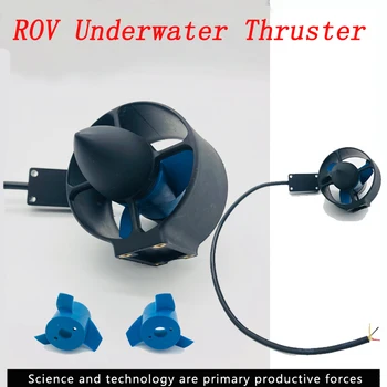 

1PCS 12V 24V 30A Low Power Deep Water Thruster Underwater Robot Brushless Motor Propulsion 300M Depth Parts for ROV Tug Boat