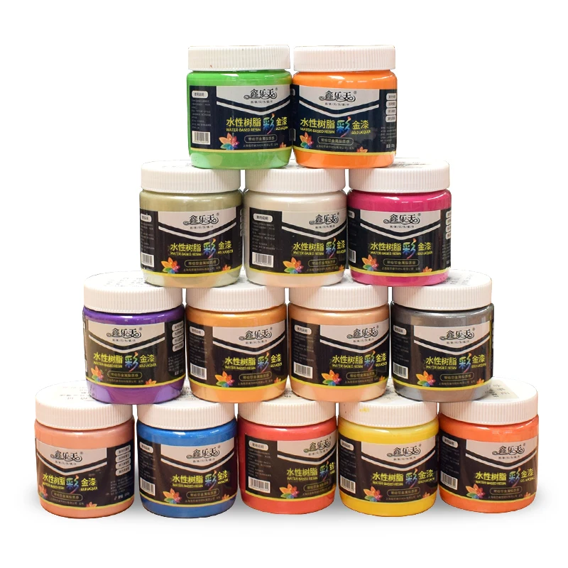 

Water-based Paint ,Metallic lacquer , wood varnish, Furniture Color change, wall,door,crafts, Painting,100g per bottle