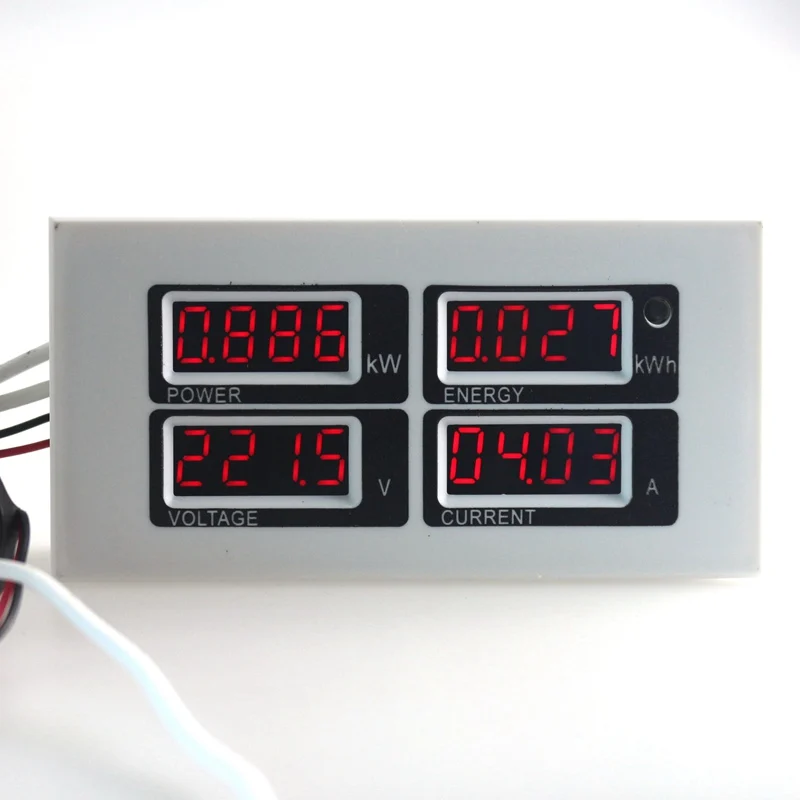 aliexpress com buy 4 in 1 digital ac 80 260v 100a watt power meter