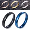 High quality 4mm Wholesale Simple Ring Fashion Rose Gold Ring Men's and Women's Exclusive Couple Wedding Ring ► Photo 3/6