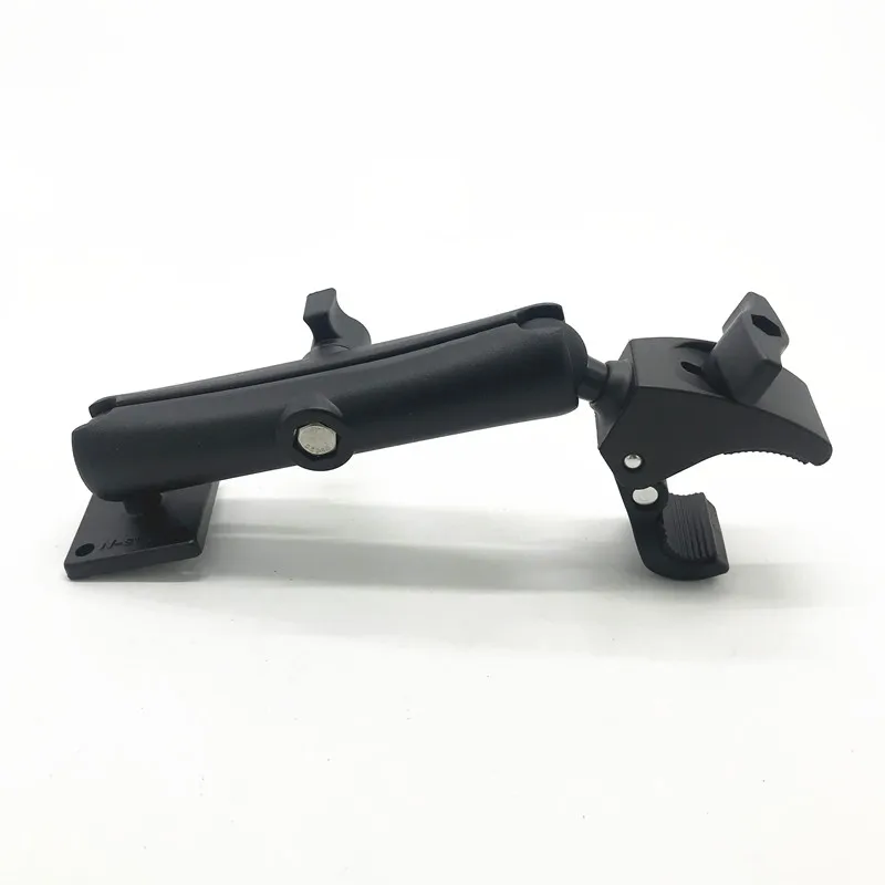 Mount com Soquete Braço e Redondo Adaptador de Base para Ram Resistente garra Duplo Ampères Mount Garmin - Image 3