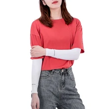 2 PCS Basketball Arm Sleeves Breathable Cooling Arm Sleeves UV Protective Absorbent Arm Cover Outdoor Cycling Running Sleeves