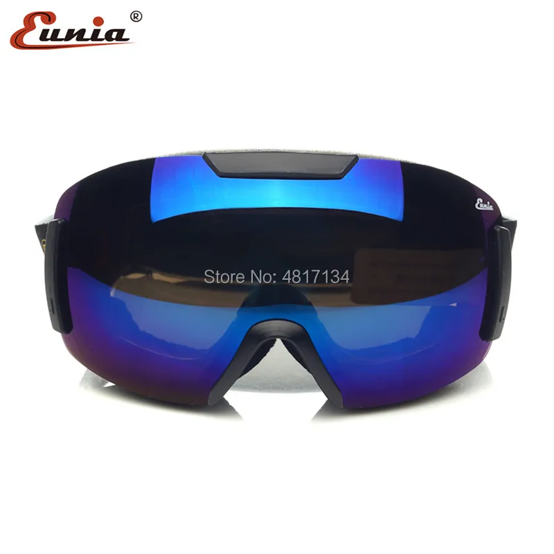 Teenagers OTG Snowboard Eyewear Black-Blue