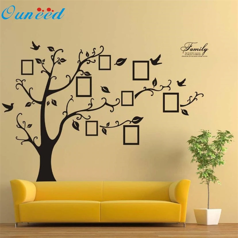 KAKUDER 180*250 см 3D DIY фото дерево ПВХ наклейки для стен клей наклейки на стену, Декор для дома Dropship 2jun13
