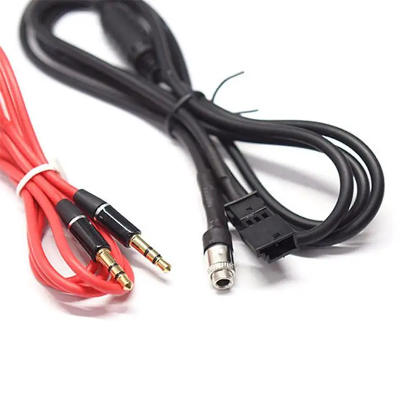 

BEESCLOVER For BMW BM54 E39 E46 E53 X5 AUX Female Head Line + Red Line High quality AUX Female Head Line + Red Line r30