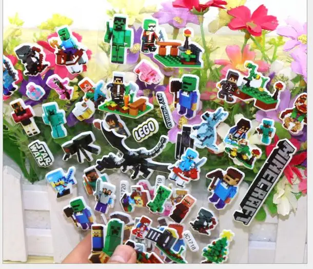 

New 50 sheets Children 3D Puffy Stickers hot sell boy gift Teacher's Reward Supplies Kids Early Learning Toys
