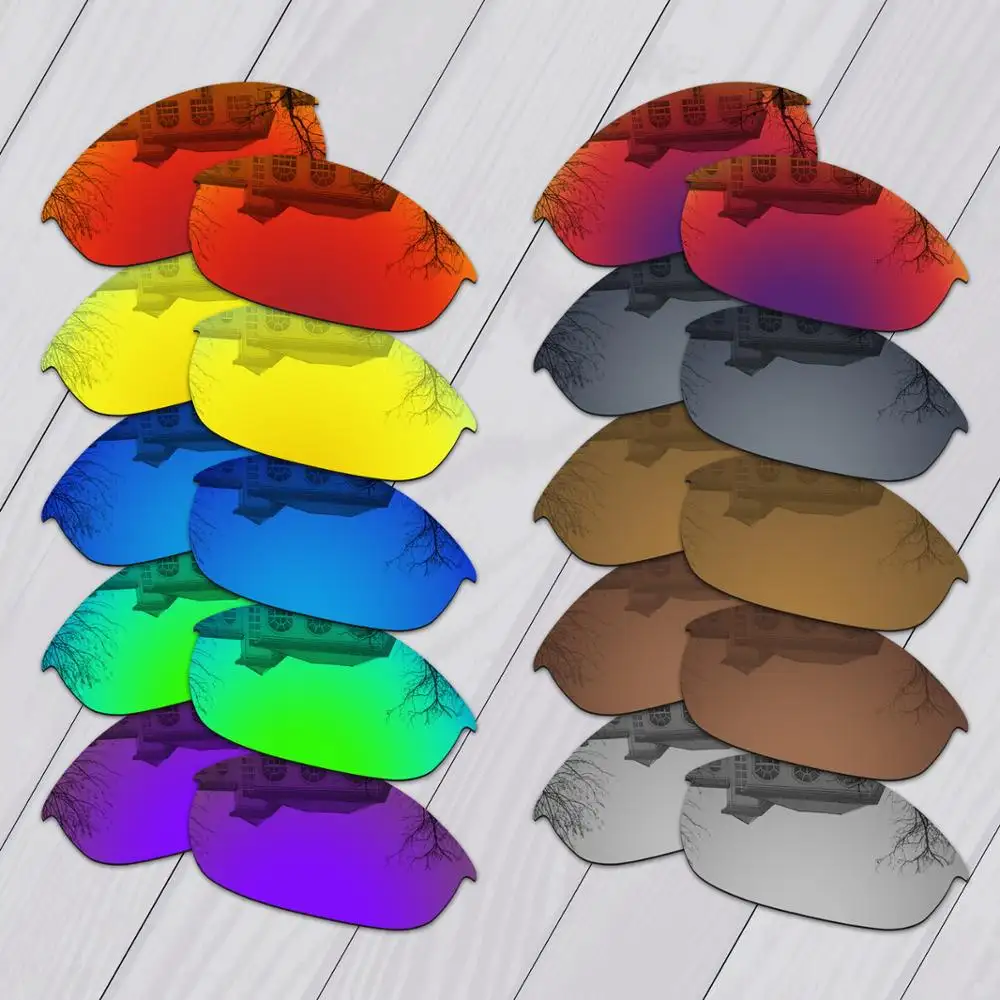 E.O.S – lentilles de remplacement polarisées améliorées, pour lunettes de soleil Oakley Half Jacket, choix Multiple