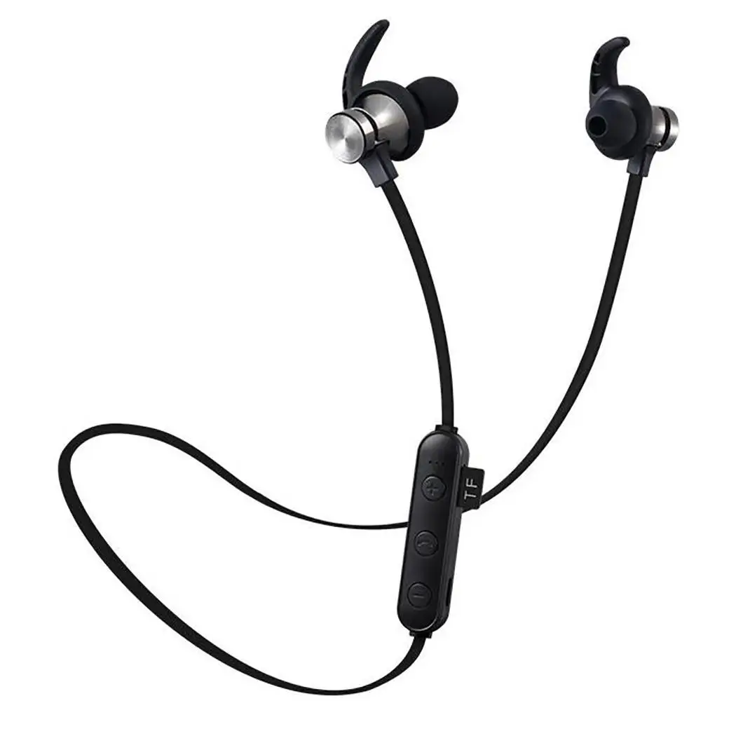 Беспроводная Спортивная bluetooth гарнитура tf карта с магнитной функцией стерео