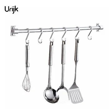 

Urijk Stainless Steel Storage Hooks for Kitchen Cookware Shelf Storage Gadget Holder Kitchen