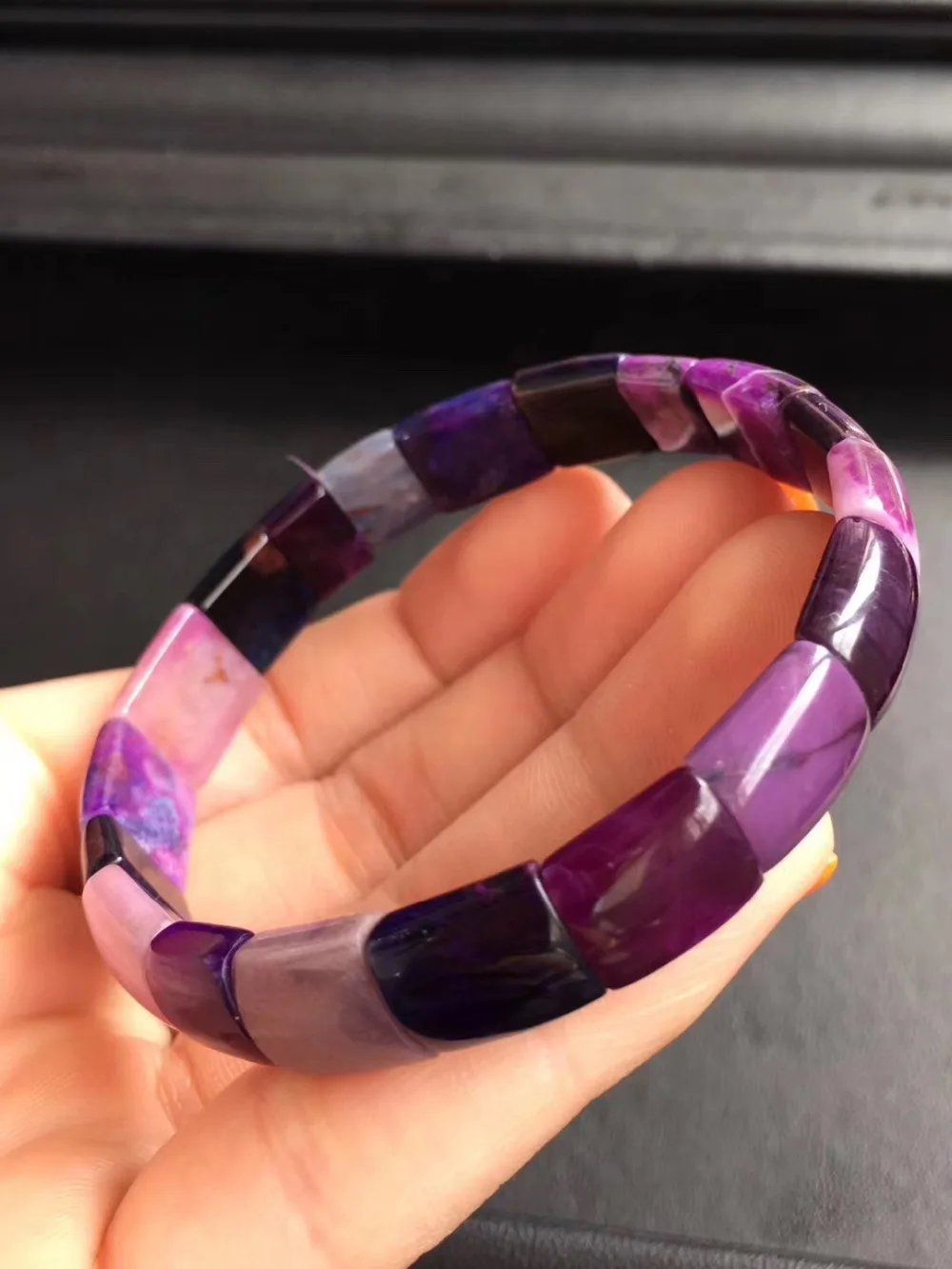 Natural Purple Sugilite Bracelet (6)