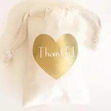 Пользовательские золотые благодарные сердца свадебный набор от похмелья ювелирные изделия любимые пакеты Девичник свадебный душ Шампанское Вечерние подарочные сумки