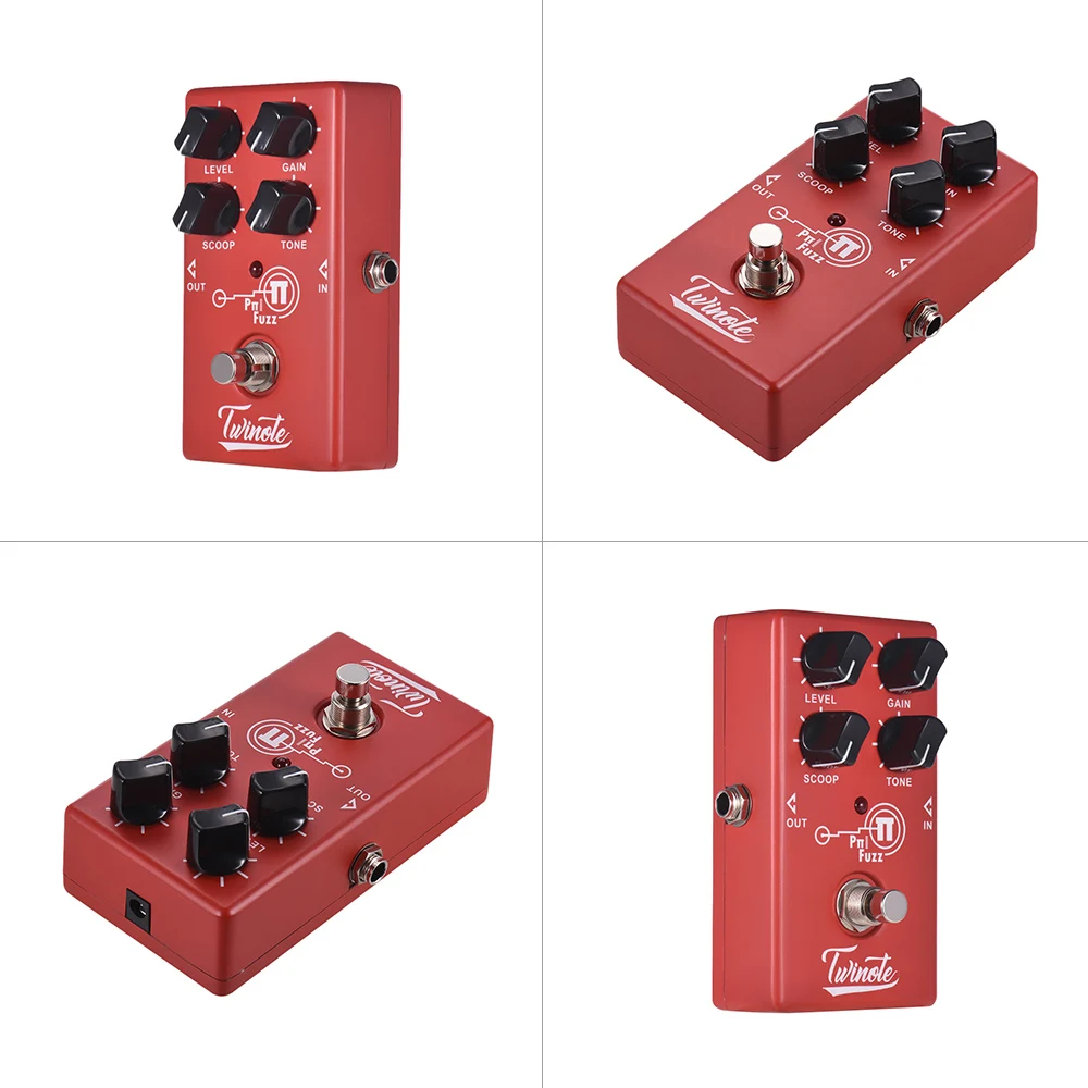 Twinote Pπ FUZZ аналоговый современный процессор педали для гитары полностью
