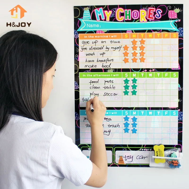 Weekly Planner Wall Chart
