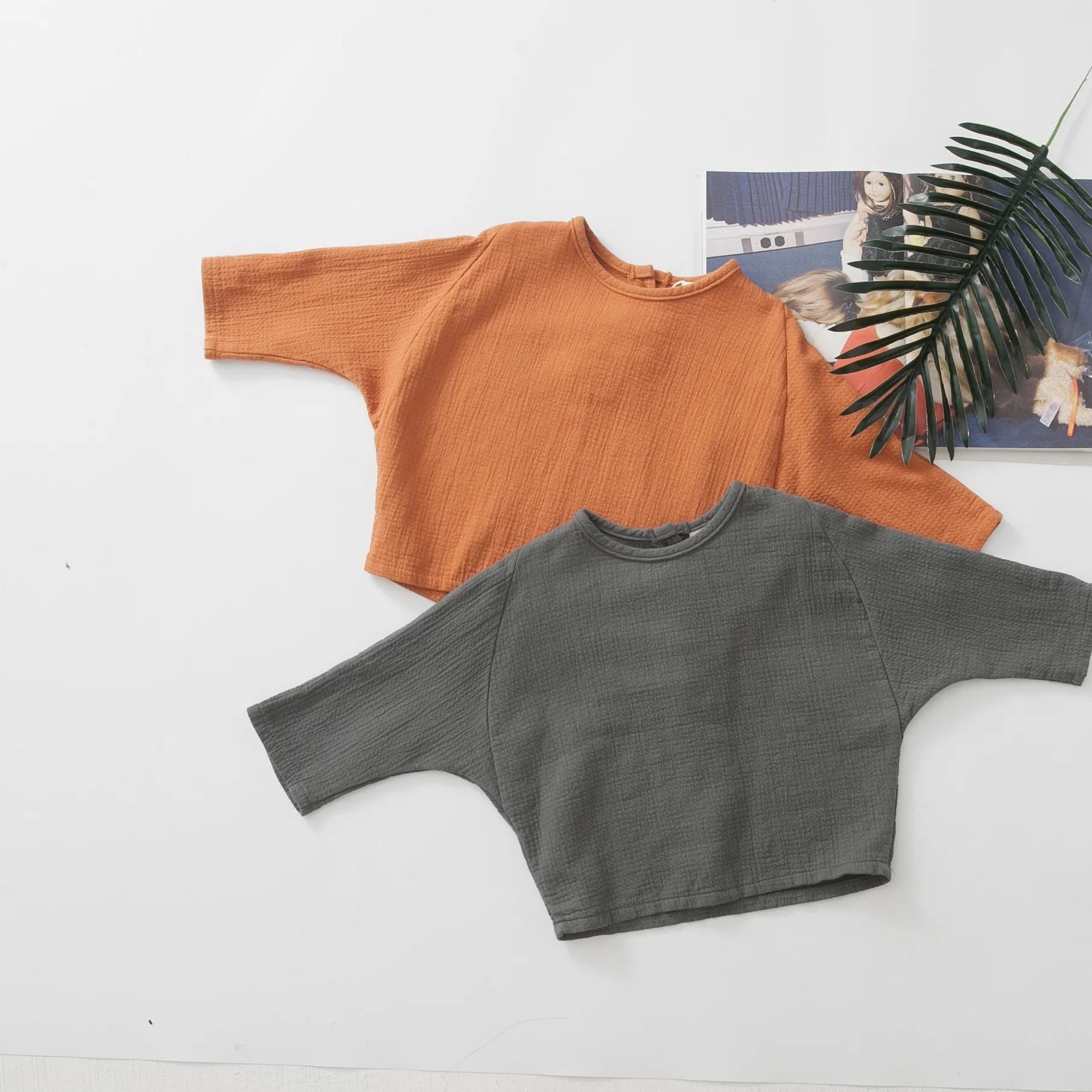 

2019 Spring Toddler Kids Girls Boys Fashion Casual T-shirts Korean Children Clothings