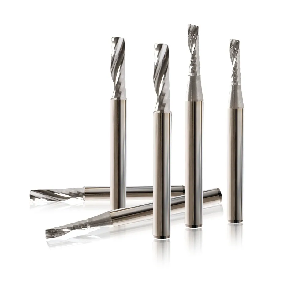 4 Flute 2 0 5 4 50 Ultra Micro Grain Tungsten Steel Milling Cutter CNC