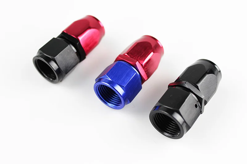 

AN10-0 Anoized Aluminum 0 Degree Oil Fuel Swivel Fitting Fuel Hose End Male Adaptor Oil Cooler Fitting Oil Fuel Hose End