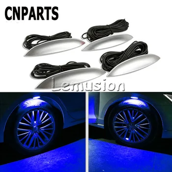 

CNPART Car Modification Cool Wheel Eyebrow Warning LED Light For Hyundai Tucson 2017 Solaris ix35 i30 Suzuki Swift Mitsubish ASX