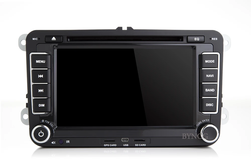 Best BYNCG android 8.1 car dvd for Volkswagen passat b5 b6 golf 4 5 tiguan polo skoda octavia rapid car radio multimedia player 6