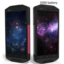 Оригинал Guophone T5 Водонепроницаемый IP68 Ударопрочный Смартфон 5000 мАч Android 6.0 Quad Core 4 Г Lte 2 ГБ RM 16 ГБ ROM 8MP мобильного телефон