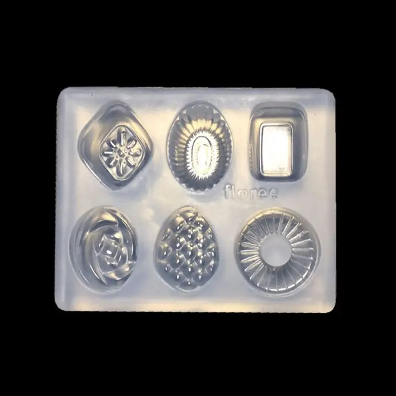 

Jewelry Silicone Mold Mini Candy Pendant DIY Keychain Earrings Mold Resin Casing Jewelry Making Tools