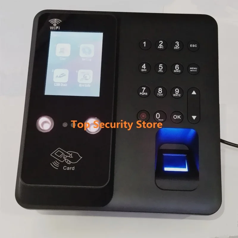 

WIFI TCP/IP Face Recognition Fingerprint Time Attendance System of Large 1000 Face 5000 Fingerprint and 5000 Password Capacity