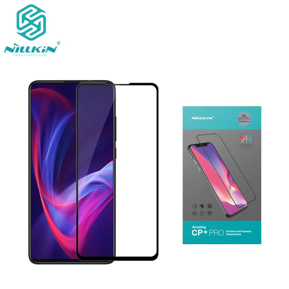 Для Xiaomi Redmi K20 CP+ PRO Полное покрытие из закаленного стекла 9H 2.5D изогнутая Защитная пленка для экрана NILLKIN Amazing Nanometer для K20 pro