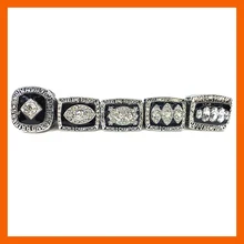 NUEVA OAKLAND RAIDERS SET 1967/1976/1980/1983/2002 ANILLO de CAMPEONATO de FÚTBOL de AMÉRICA SET LOS HOMBRES de LA JOYERÍA