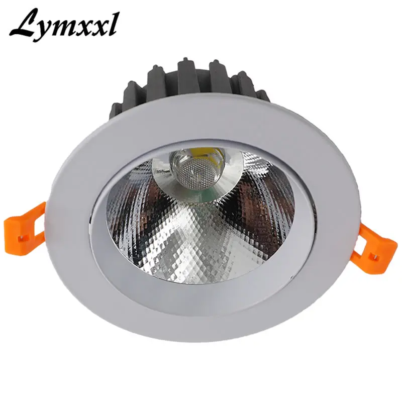 Dimmable Led Recessed Ceiling Spotlight 20w 25w 30w 40w CREE Cob Chip CRI85 AC110-240V indoor Down lights Lamp Bulb | Лампы и
