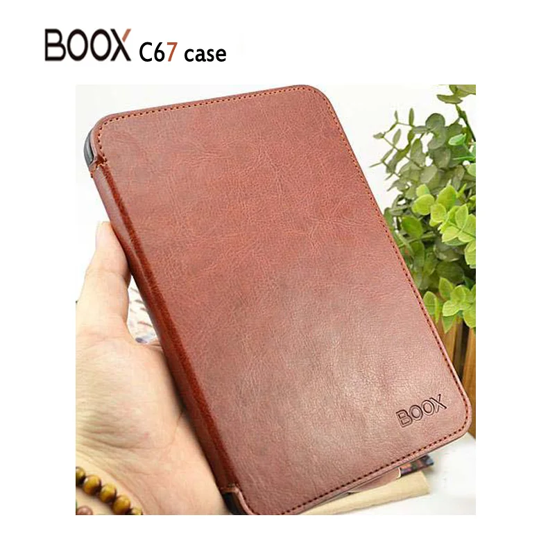 

Onyx Boox C65 / C67ML Holster Embedded Original case Ebook Case Top Sell Black Brown Cover For Onyx Boox Ebook